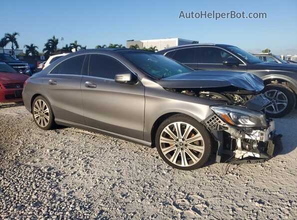 WDDSJ4GB5KN753152 2019 MERCEDES-BENZ CLA-CLASS Gray 