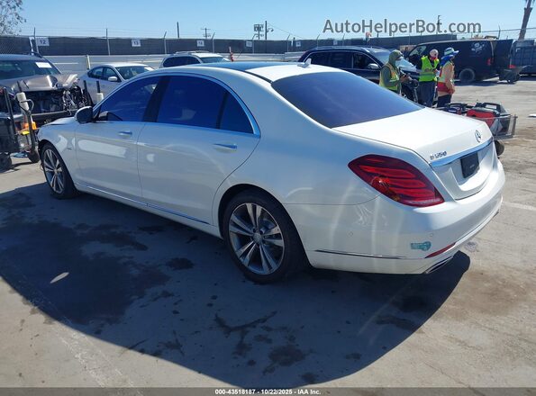 WDDUG6DB4GA254056 2016 MERCEDES-BENZ S 550 PLUG-IN HYBRID White 