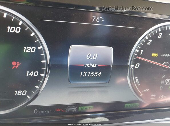 WDDUG6DB4GA254056 2016 MERCEDES-BENZ S 550 PLUG-IN HYBRID White 