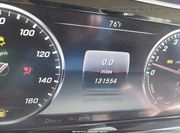 WDDUG6DB4GA254056 2016 MERCEDES-BENZ S 550 PLUG-IN HYBRID White 