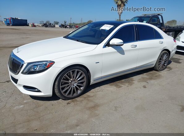 WDDUG6DB7HA328684 2017 MERCEDES-BENZ S 550E PLUG-IN HYBRID Белый Передняя левая четверть