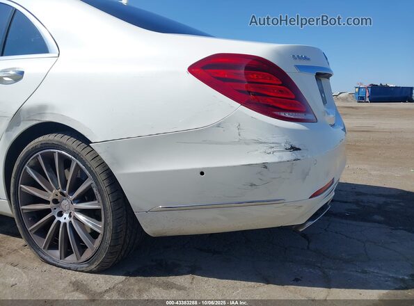 WDDUG6DB7HA328684 2017 MERCEDES-BENZ S 550E PLUG-IN HYBRID Белый 