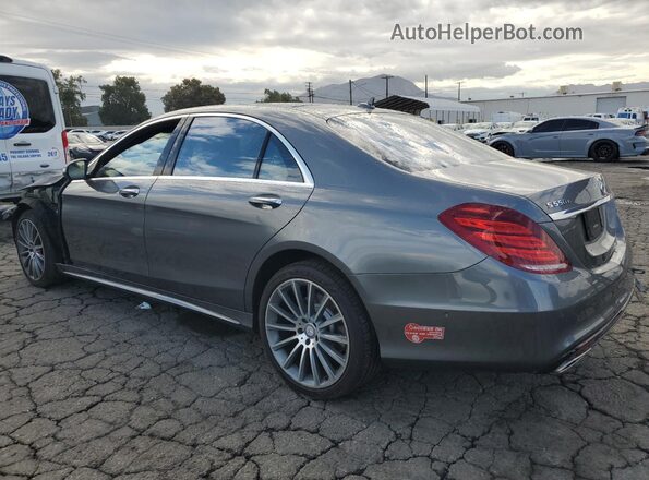 WDDUG6DB8HA298384 2017 MERCEDES-BENZ S Серый Задняя левая четверть