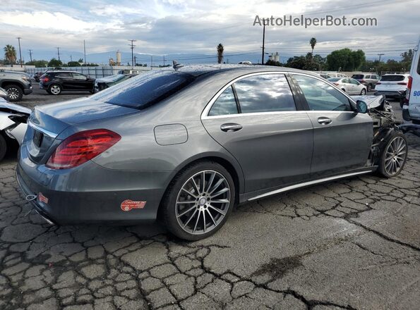 WDDUG6DB8HA298384 2017 MERCEDES-BENZ S Серый Задняя правая четверть