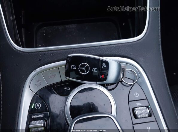 WDDUG6EB4JA358732 2018 MERCEDES-BENZ S-CLASS Black Dashboard view