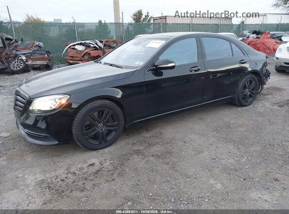 WDDUG6EB4JA358732 2018 MERCEDES-BENZ S-CLASS Black Front left
