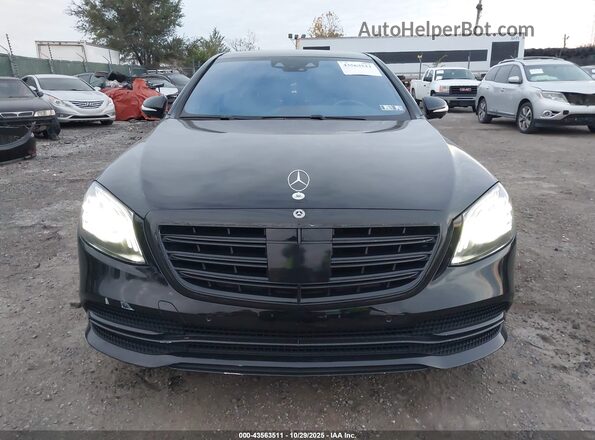 WDDUG6EB4JA358732 2018 MERCEDES-BENZ S-CLASS Black Instrument cluster view