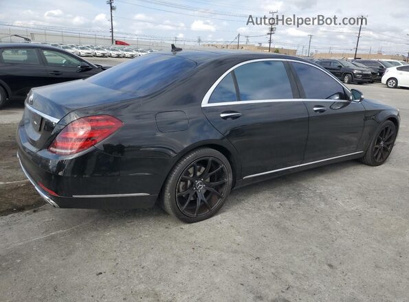 WDDUG6GB3KA489682 2019 MERCEDES-BENZ S Black უკანა მარჯვენა