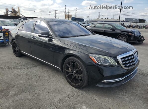 WDDUG6GB3KA489682 2019 MERCEDES-BENZ S Black წინა მარჯვენა