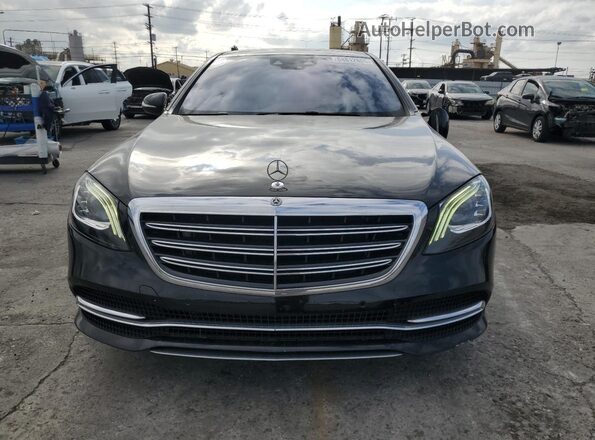 WDDUG6GB3KA489682 2019 MERCEDES-BENZ S Black წინა ხედი