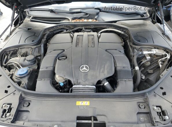 WDDUG6GB3KA489682 2019 MERCEDES-BENZ S Black უკანა სალონის ხედი