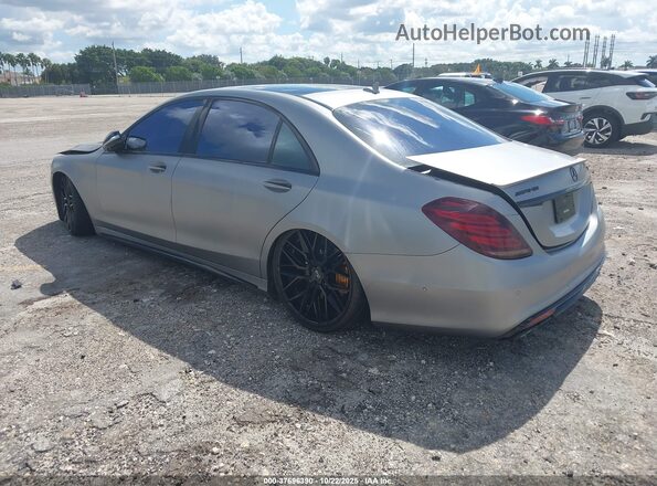 WDDUG7JB3HA315876 2017 MERCEDES-BENZ AMG S 63 Gray Trasero izquierdo