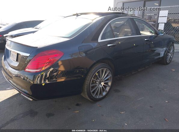 WDDUG8CB2HA295364 2017 MERCEDES-BENZ S-CLASS Черный Задняя правая четверть