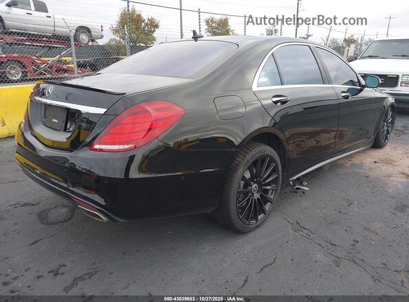 WDDUG8CB6GA206006 2016 MERCEDES-BENZ S-CLASS Black Rear right