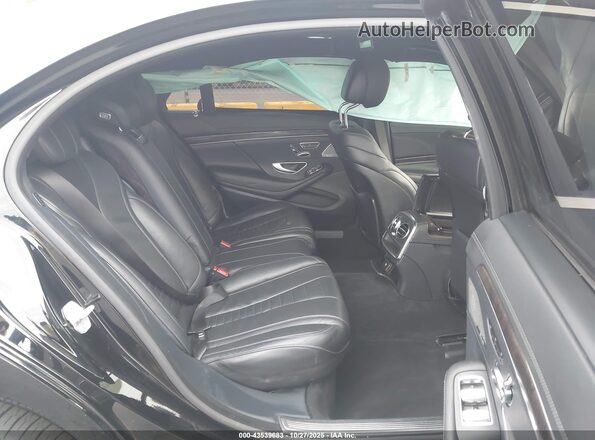 WDDUG8CB6GA206006 2016 MERCEDES-BENZ S-CLASS Black VIN sticker view
