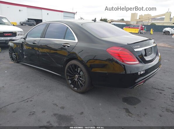 WDDUG8CB6GA206006 2016 MERCEDES-BENZ S-CLASS Black Rear left