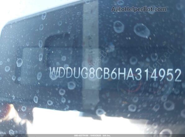WDDUG8CB6HA314952 2017 MERCEDES-BENZ S-CLASS Black Вид підкапотного простору