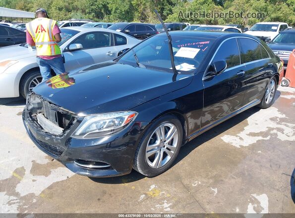 WDDUG8CB6HA314952 2017 MERCEDES-BENZ S-CLASS Black Передня ліва чверть