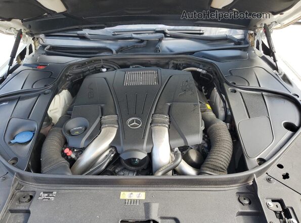 WDDUG8CB7GA241850 2016 MERCEDES-BENZ S White Widok wnętrza z tyłu