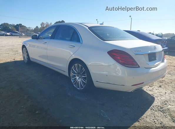 WDDUG8CB9GA239419 2016 MERCEDES-BENZ S-CLASS White უკანა მარცხენა