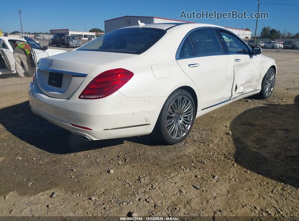 WDDUG8CB9GA239419 2016 MERCEDES-BENZ S-CLASS White უკანა მარჯვენა