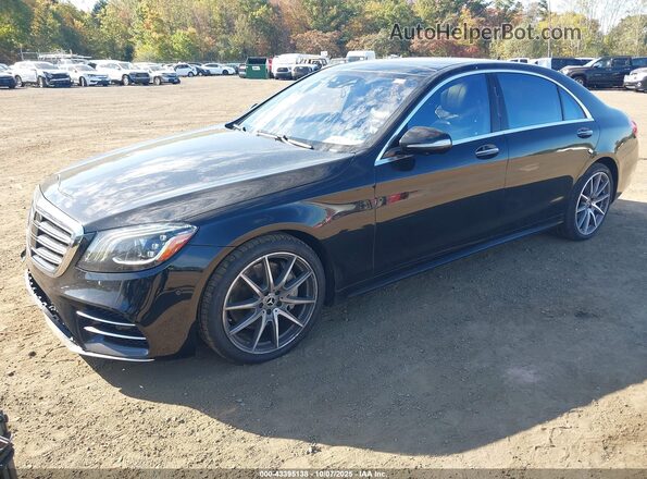 WDDUG8DB2JA394416 2018 MERCEDES-BENZ S-CLASS Black Vista tres cuartos delantera izquierda