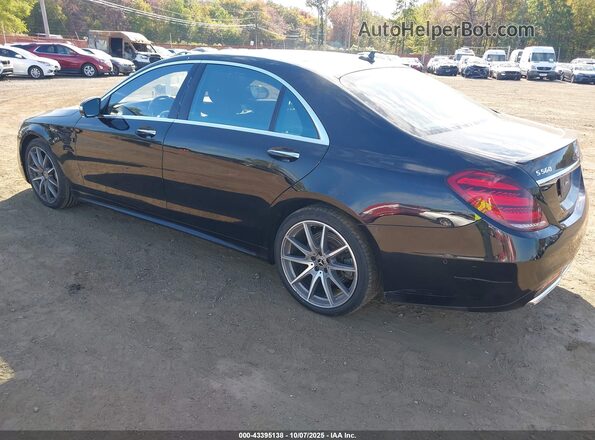 WDDUG8DB2JA394416 2018 MERCEDES-BENZ S-CLASS Black Trasero izquierdo