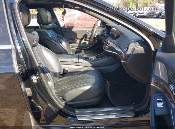 WDDUG8DB2JA394416 2018 MERCEDES-BENZ S-CLASS Black Vista interior delantera