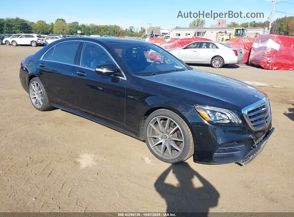 WDDUG8DB2JA394416 2018 MERCEDES-BENZ S-CLASS Black Vista frontal