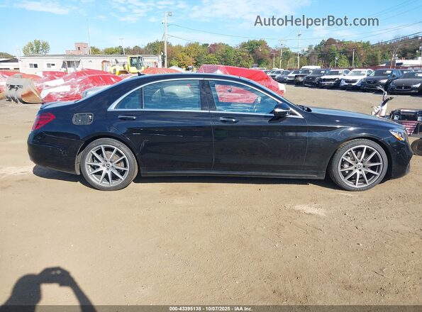 WDDUG8DB2JA394416 2018 MERCEDES-BENZ S-CLASS Black Vista interior trasera
