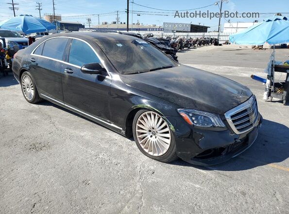 WDDUG8DB2JA421288 2018 MERCEDES-BENZ S Black 