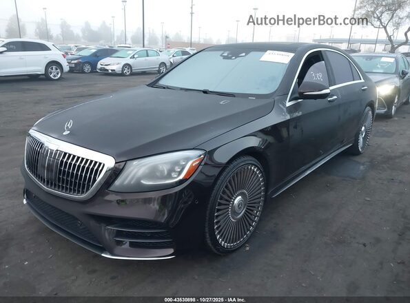 WDDUG8DB2KA425679 2019 MERCEDES-BENZ S-CLASS Purple წინა მარცხენა ხედი სამი მეოთხედიდან