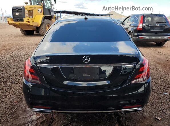 WDDUG8DB2KA480570 2019 MERCEDES-BENZ S Black Widok z tyłu