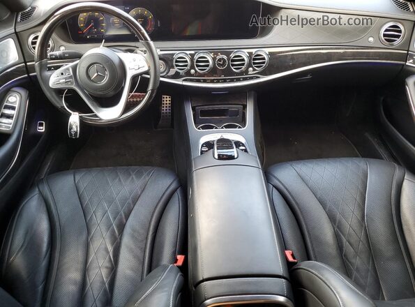 WDDUG8DB2KA480570 2019 MERCEDES-BENZ S Black Widok deski rozdzielczej