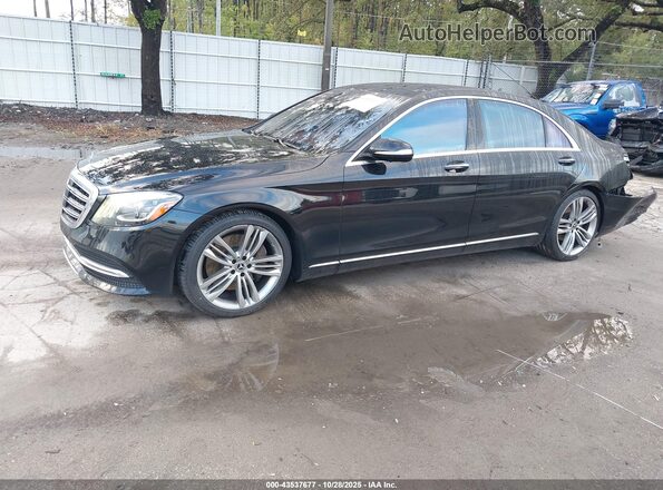 WDDUG8DB3JA371856 2018 MERCEDES-BENZ S-CLASS Black Przód lewy