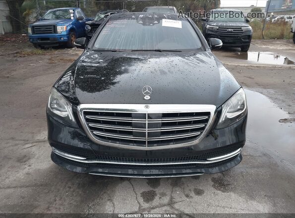WDDUG8DB3JA371856 2018 MERCEDES-BENZ S-CLASS Black Widok zestawu wskaźników