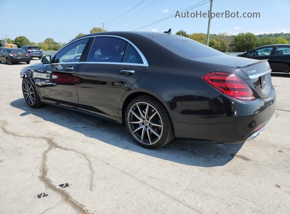WDDUG8DB3JA409280 2018 MERCEDES-BENZ S Black Trasero izquierdo