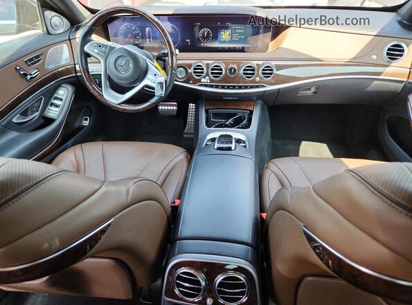 WDDUG8DB3JA409280 2018 MERCEDES-BENZ S Black Vista del salpicadero