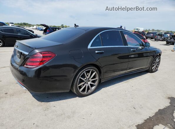 WDDUG8DB3JA409280 2018 MERCEDES-BENZ S Black Trasero derecho