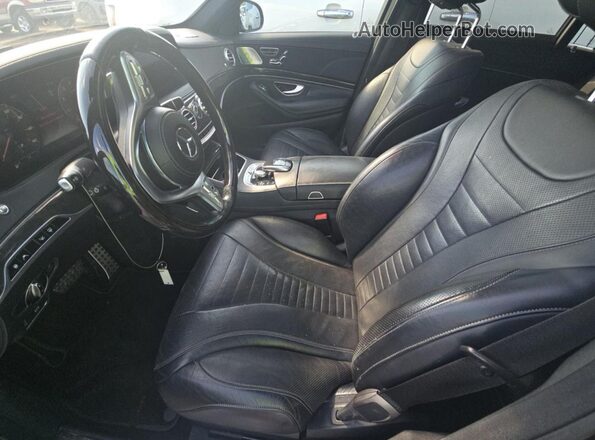 WDDUG8DB4KA489884 2019 MERCEDES-BENZ S-CLASS Черный Вид задней части салона