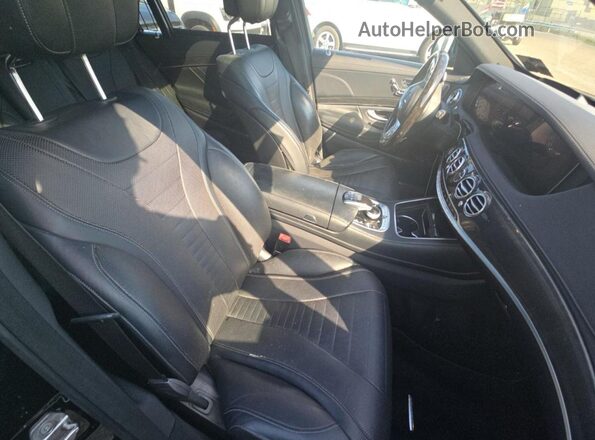 WDDUG8DB4KA489884 2019 MERCEDES-BENZ S-CLASS Черный Вид спереди