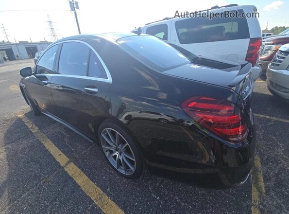 WDDUG8DB4KA489884 2019 MERCEDES-BENZ S-CLASS Черный Задняя правая четверть