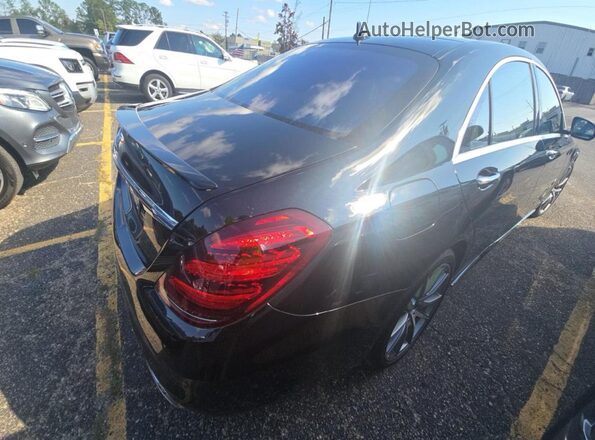 WDDUG8DB4KA489884 2019 MERCEDES-BENZ S-CLASS Черный Передняя правая четверть