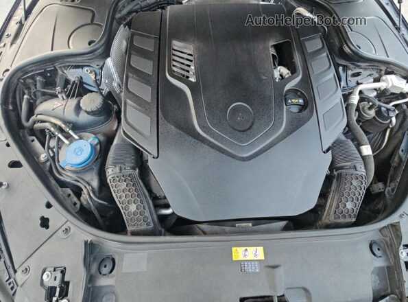 WDDUG8DB4KA489884 2019 MERCEDES-BENZ S-CLASS Черный Вид салона спереди