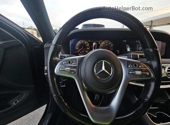 WDDUG8DB4KA489884 2019 MERCEDES-BENZ S-CLASS Черный Вид щитка приборов