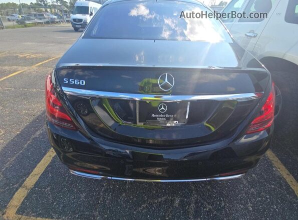 WDDUG8DB4KA489884 2019 MERCEDES-BENZ S-CLASS Черный Вид подкапотного пространства