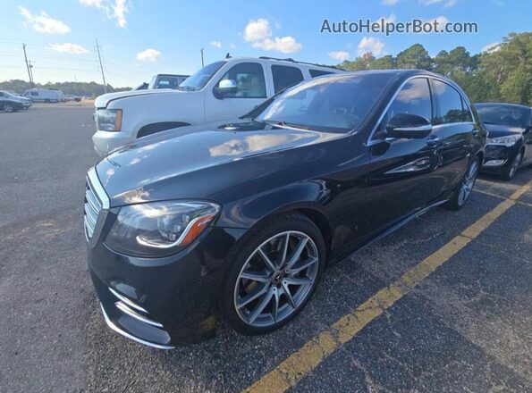 WDDUG8DB4KA489884 2019 MERCEDES-BENZ S-CLASS Черный Задняя левая четверть