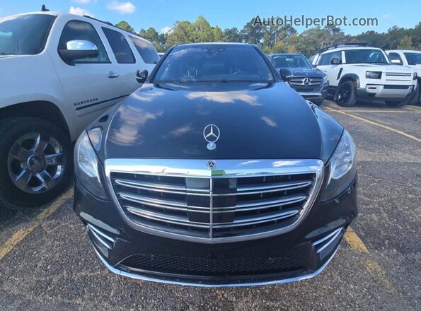 WDDUG8DB4KA489884 2019 MERCEDES-BENZ S-CLASS Черный Вид наклейки с VIN-кодом