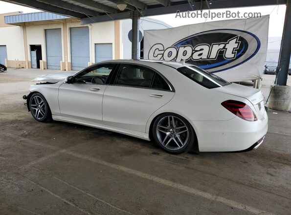 WDDUG8DB7KA429257 2019 MERCEDES-BENZ S White Հետևի ձախ