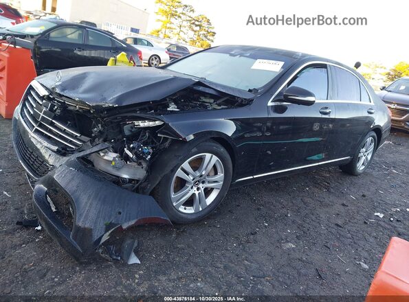WDDUG8FB5HA324898 2017 MERCEDES-BENZ S-CLASS Black Vista tres cuartos delantera izquierda